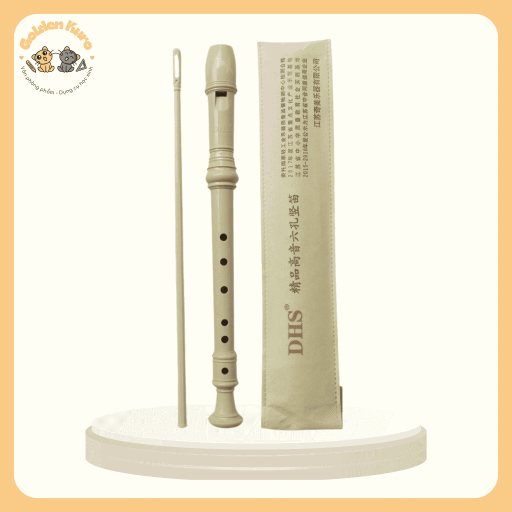 Sáo học sinh Recorder DHS 8 lỗ - Tone C