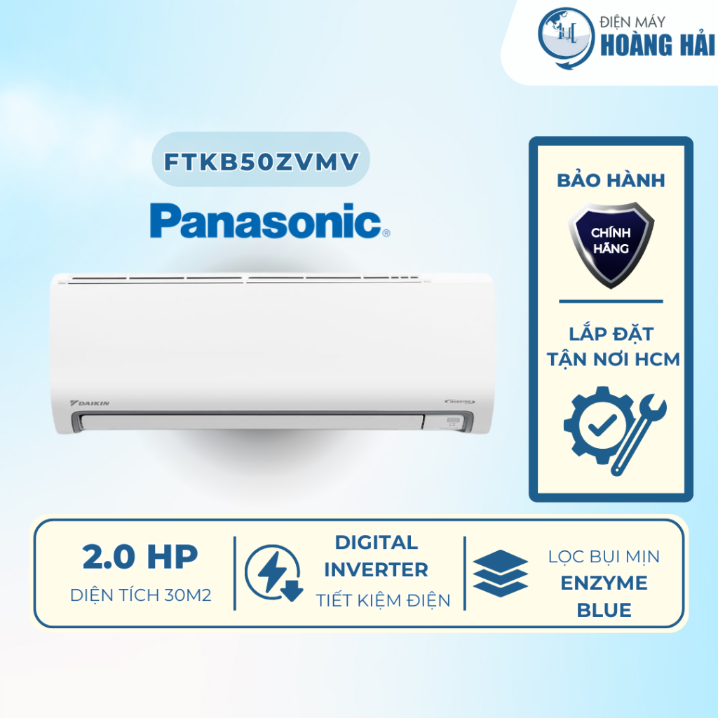 FTKB50ZVMV Máy lạnh Daikin Inverter 2 HP FTKB50ZVMV Mẫu mới 2025