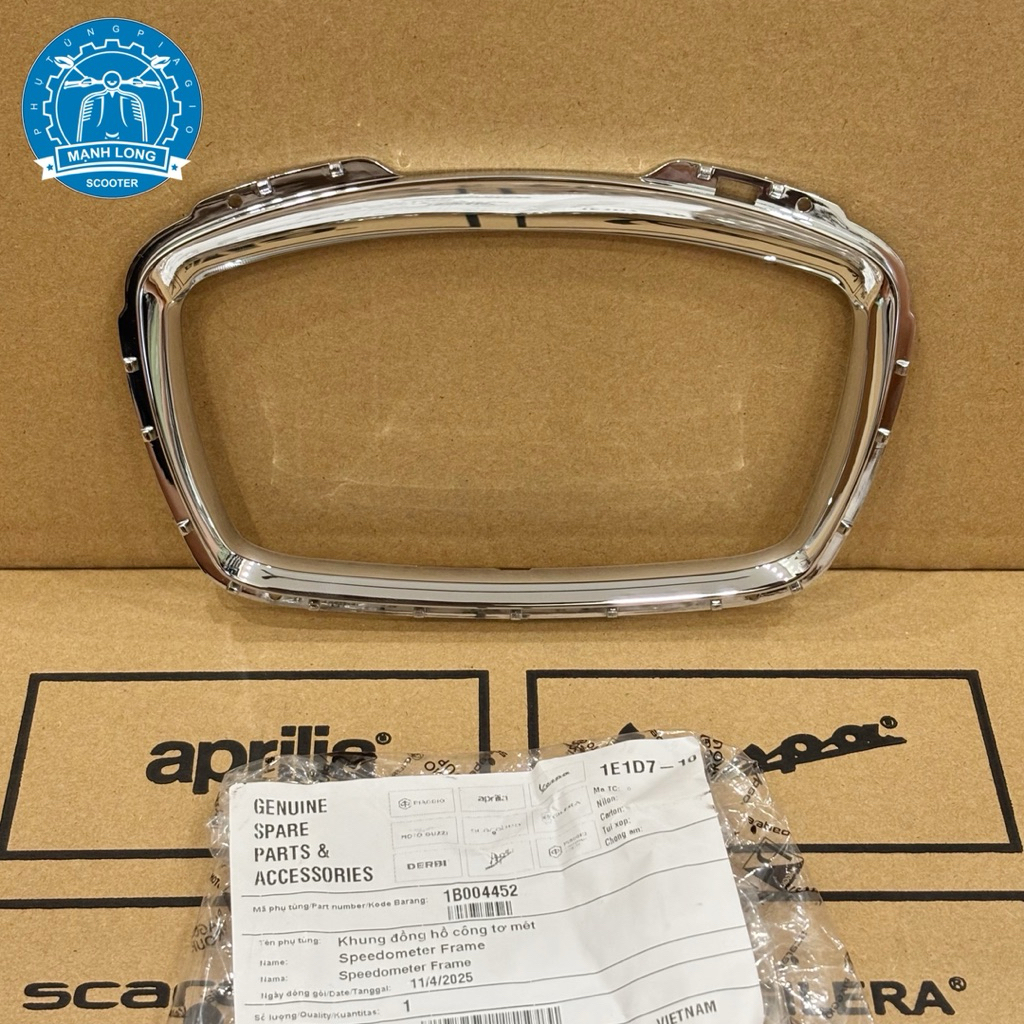 Viền đồng hồ – Sprint/Primavera TFT – Vespa – Mã 1B004452 – Viền trang trí đồng hồ bản TFT