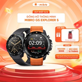  Đồng hồ thông minh Mibro GS Explorer S - Amoled UHD 1.32 inch - Hơn 150 chế độ thể thao - Cuộc gọi Bluetooth 