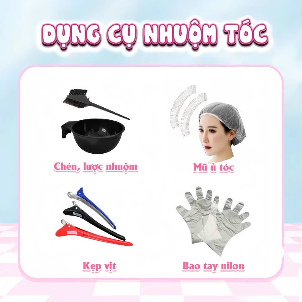 Dụng cụ nhuộm tóc MinHair