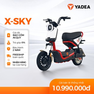 [TRẢ GÓP 0%] Xe Máy Điện Yadea X-Sky 60KM Một Lần Sạc - Bảo Hành 2 Năm