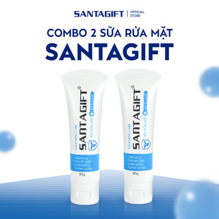  Combo 2 Sữa Rửa Mặt Gamma Santagift Dưỡng Ẩm Làm Sáng Da 80g - 2SRM 