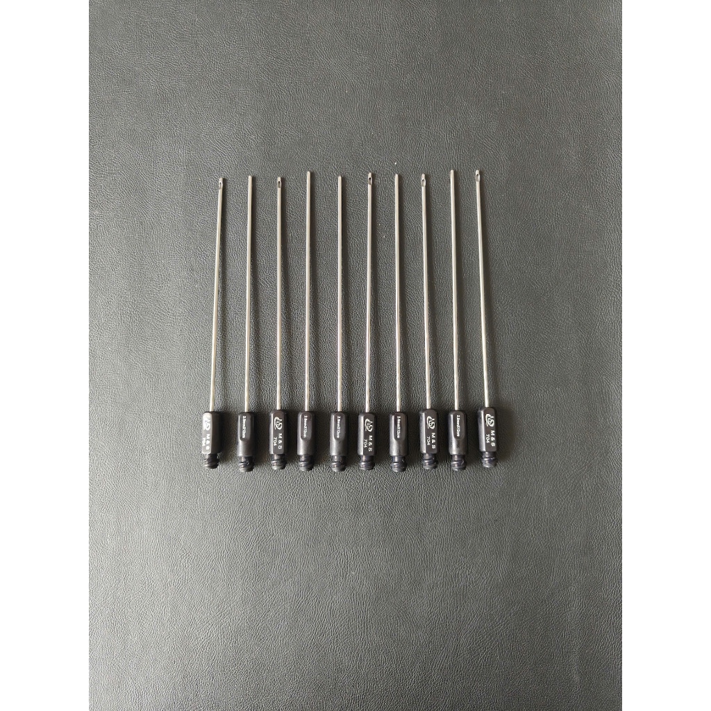 Que hút, cấy mỡ 1 lỗ 2mmx12cm, lỗ 2x4mm