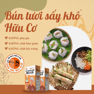  BÚN TƯƠI Hoa Nắng 400G   BÚN GẠO Jimmy - BÚN KHÔ Jimmy 250gr - Nhà hữu cơ 
