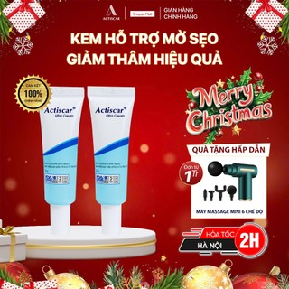  Bộ 2 Kem Hỗ Trợ Làm Mờ Sẹo Actiscar Làm Mờ Sẹo Lồi  Thâm   Rỗ   Lõm   20g 