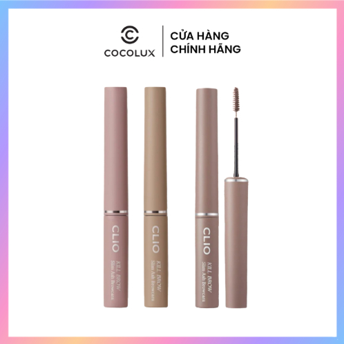 Mascara Lông Mày Clio Kill Brown Slim Ash Browcara