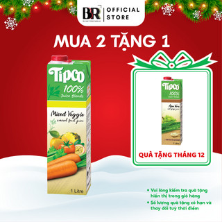 Nước Ép Trái Cây 100% Nguyên Chất Tipco 1L Nhiều Vị