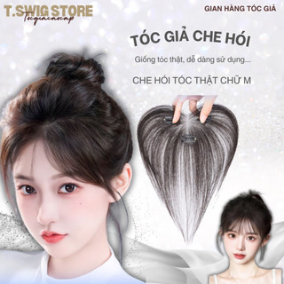  Tóc Giả IAN Tóc Che Hói Phủ Đỉnh Mái Thưa Mái Bay Cao Cấp 