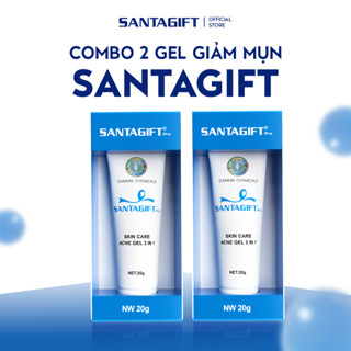  Combo 2 Gel Hỗ Trợ Giảm Mụn Gamma Santagift Pro 20g Skincare Làm Đẹp Da - 2GGM 