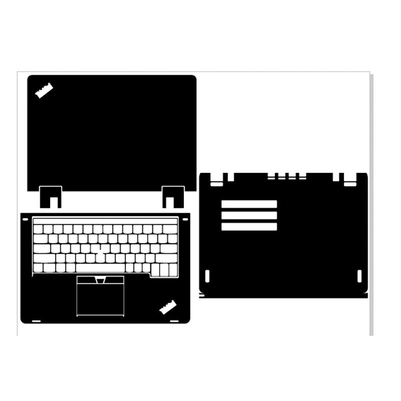 Decal skin Lenovo ThinkPad Yoga 12 cắt sẵn mặt ABC