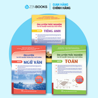 Bộ Sách Ôn Thi Khối D Tốt Nghiệp THPT 2026 Trắc Nghiệm Toán - Anh Văn - Ngữ Văn