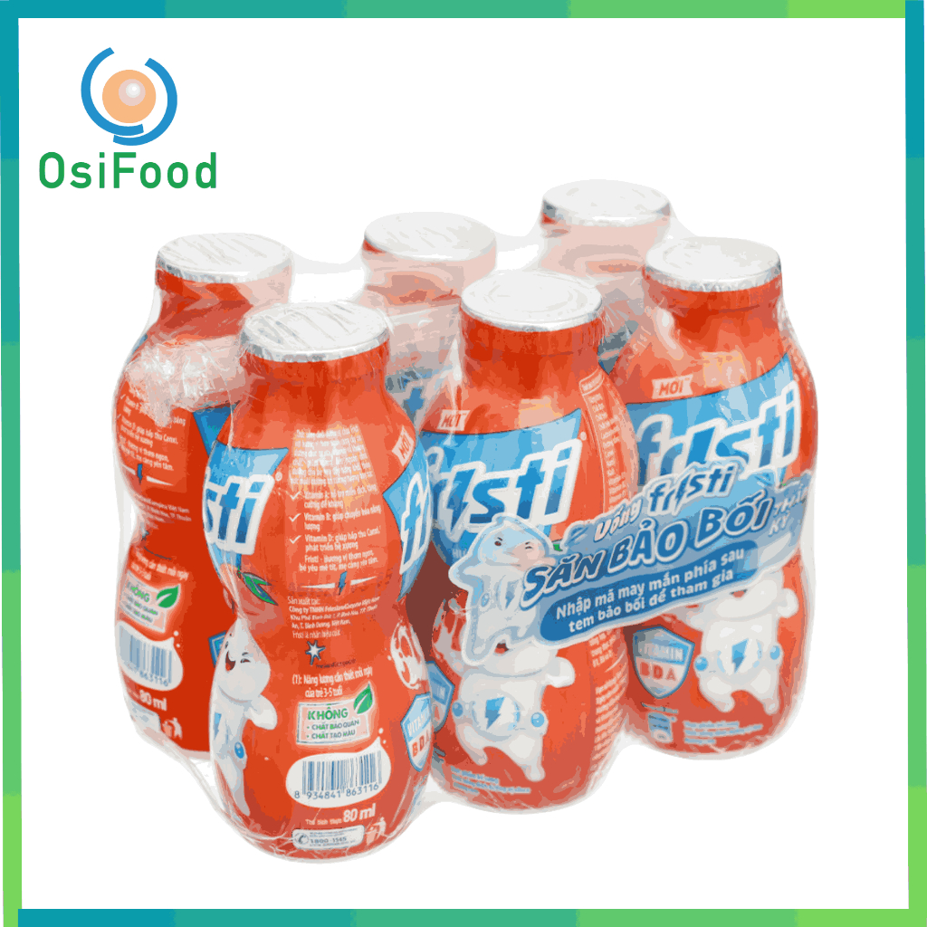 Sữa dinh dưỡng Fristi cam 6x80ml