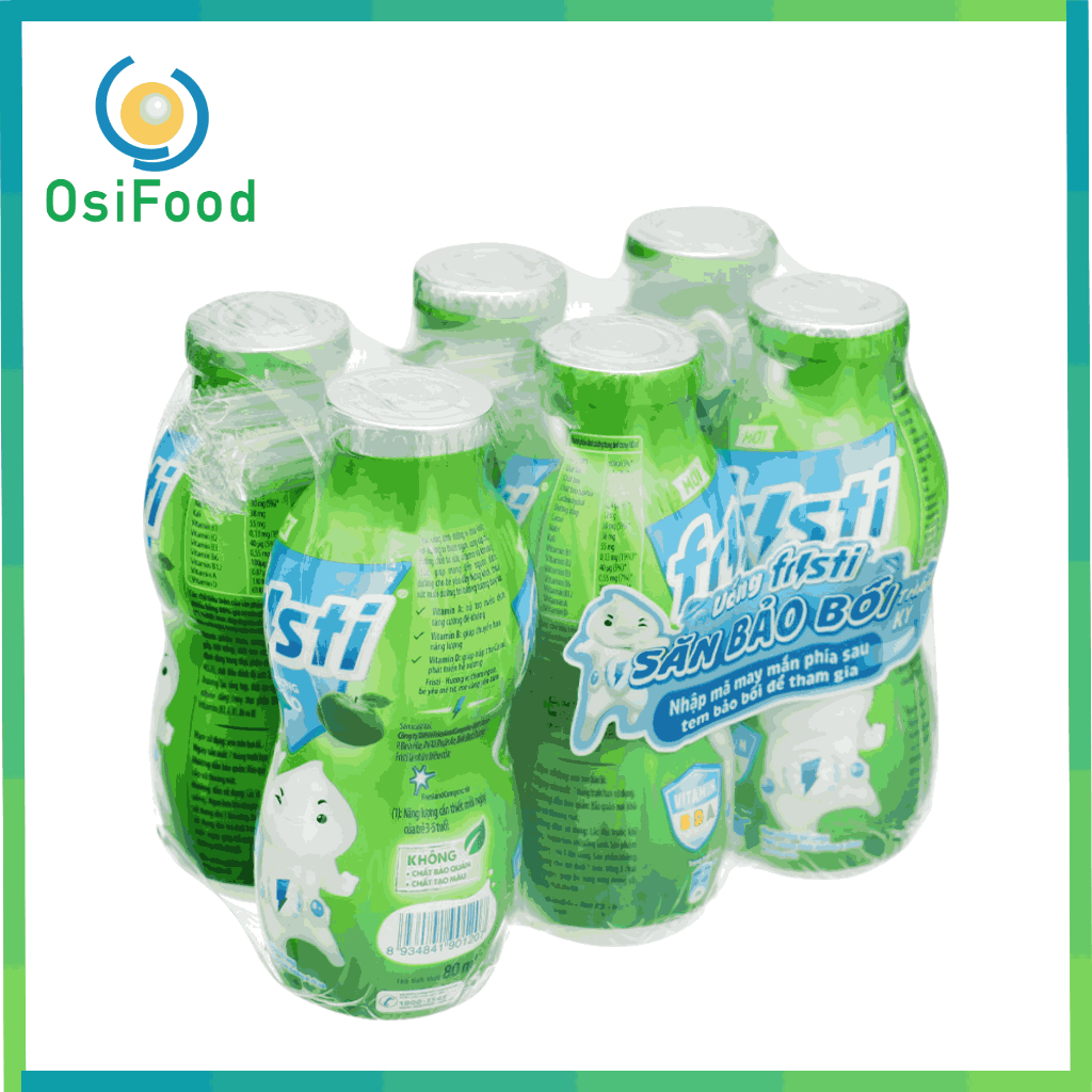 Sữa dinh dưỡng Fristi táo 6x80ml