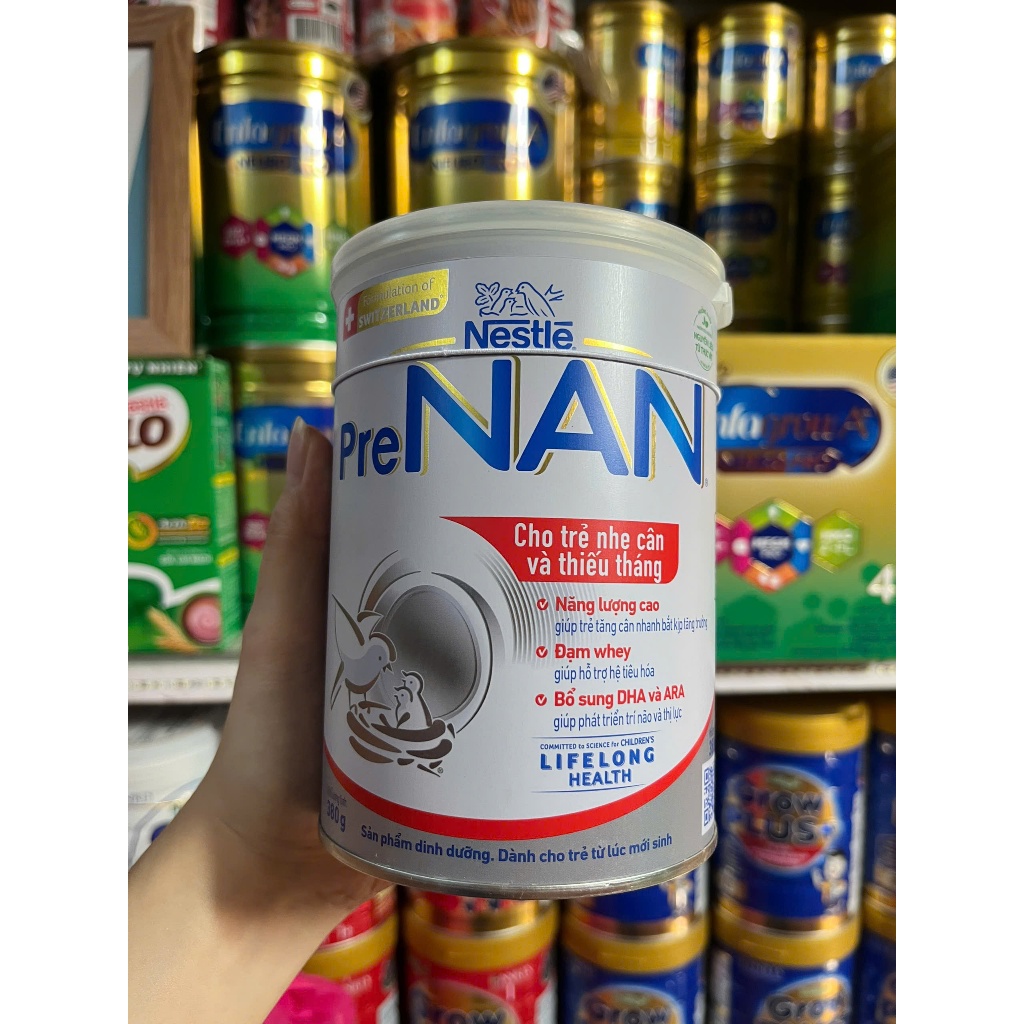 (DATE6.2027) Sữa Pre Nan (380g) - MẪU MỚI - Có ship hỏa tốc HCM