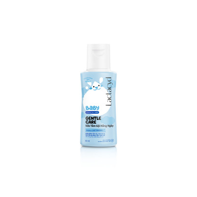 (Quà tặng không bán Lactacyd) Sữa Tắm Gội Trẻ Em Lactacyd Gentle Care 60ml/chai
