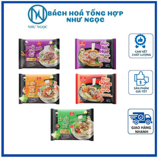 Vifon- Phở/Bún/Hù Tiếu Gói 90g Có Thịt Thật- 1 Gói Lẻ