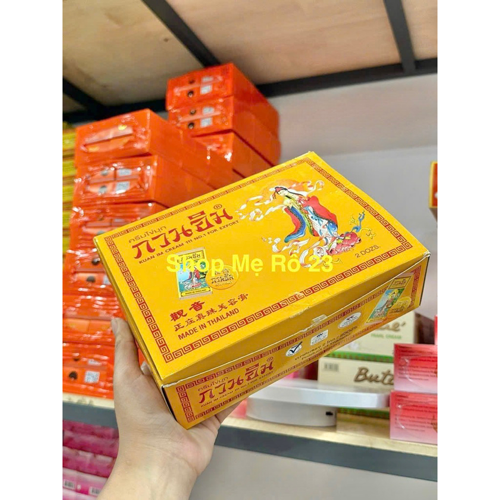 (thái Lan) nguyên hộp 24 hủ kem sâm cô tiên VÀNG thái lan