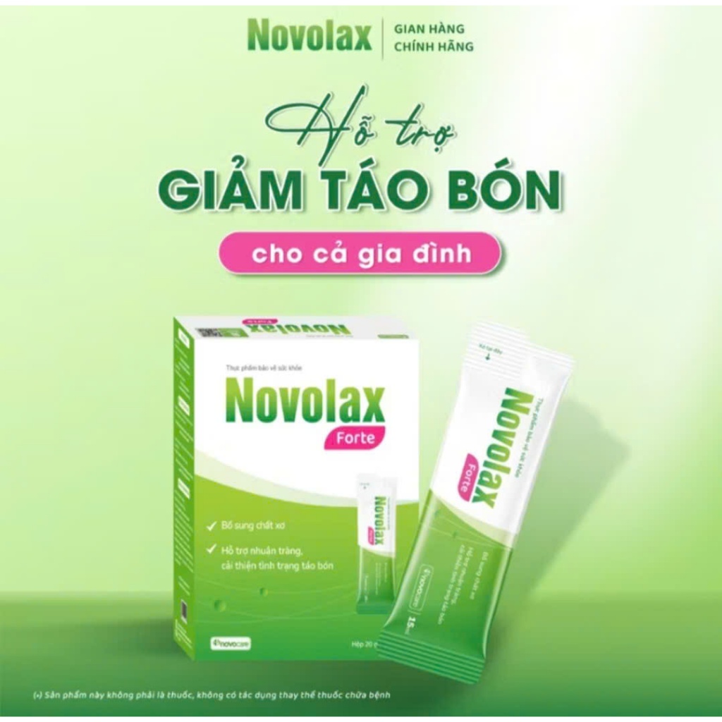 Bổ sung chất xơ Novocare - Novolax Drops chất xơ hòa tan giảm táo bón chuyên biệt cho trẻ
