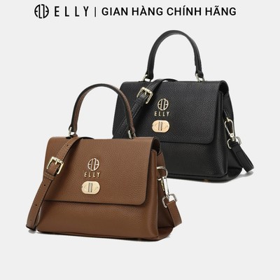 Túi xách nữ da thật ELLY ET146 handbag thời trang cao cấp công sở chính hãng