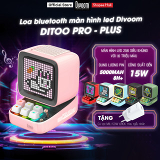  Loa 10W 15W Divoom DiToo Pro  Plus Bluetooth màn hình led tuỳ chỉnh Hàng chính hãng Bảo Hành 12 tháng 