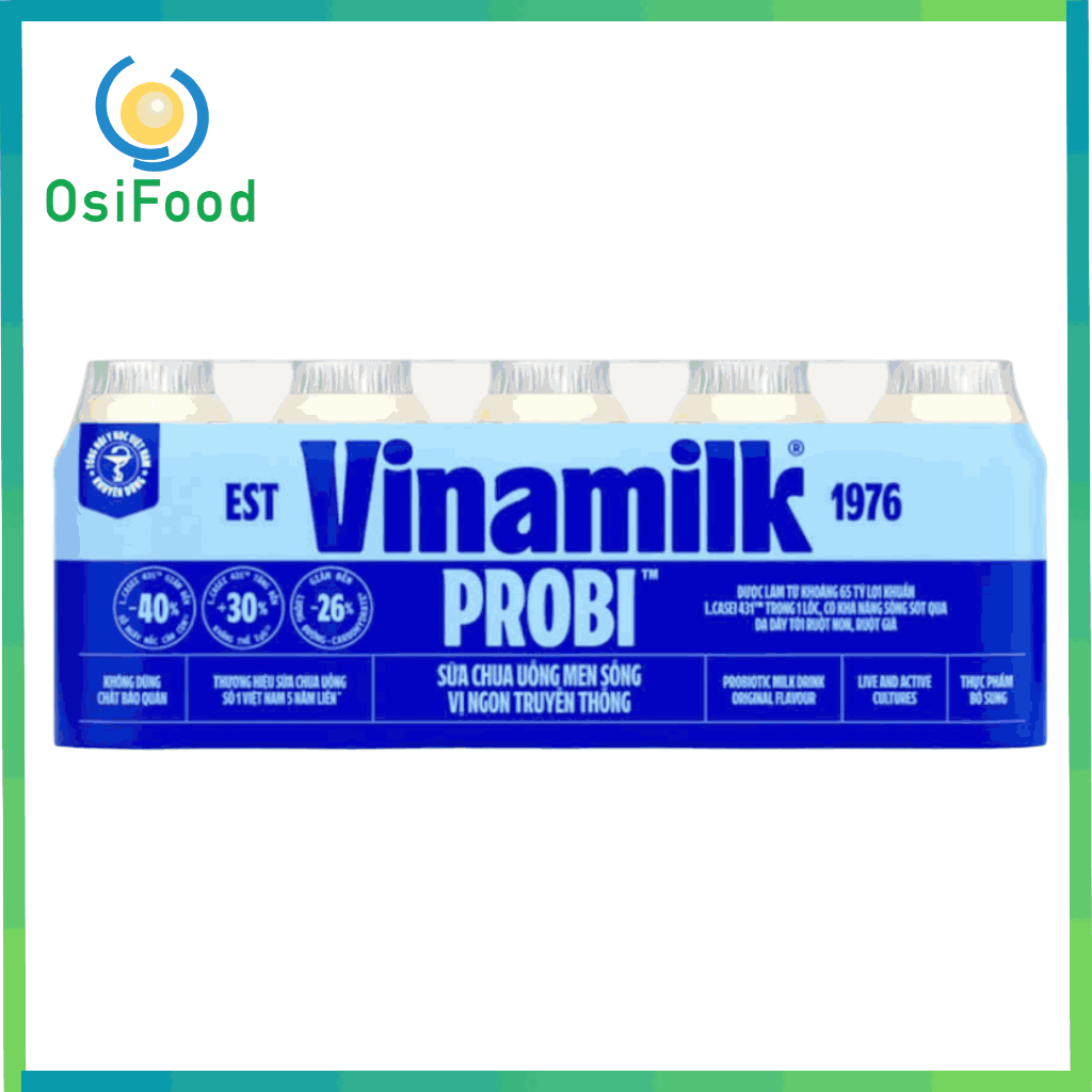 Sữa chua uống Vinamilk Probi có đường 5x65ml
