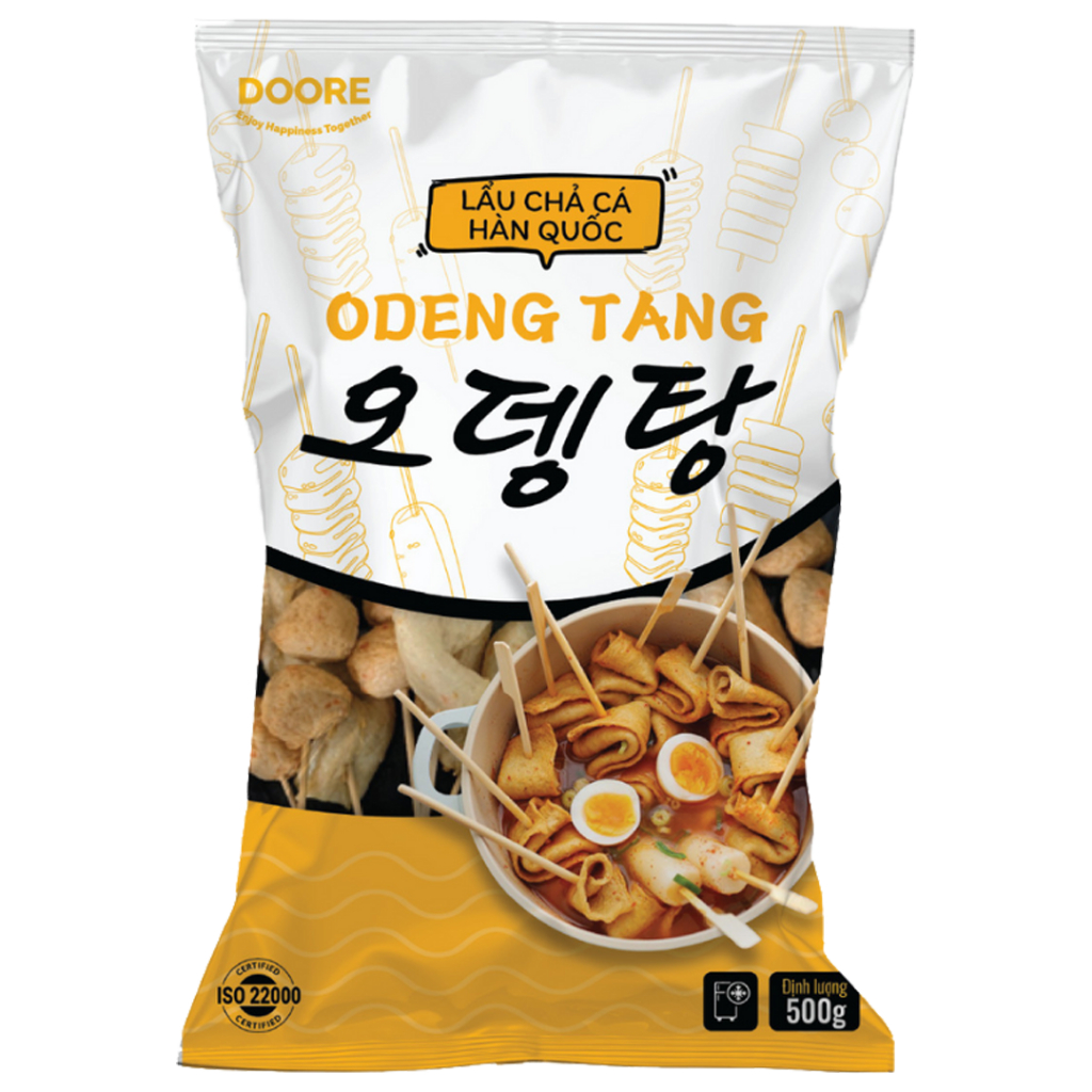 Lẩu Chả Cá Odeng Tang Hàn Quốc – Combo Lẩu Odeng Cay Ngon – Topping Chả Cá Xiên Hàn