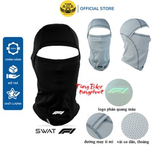  Khăn Trùm Bịt Mặt Ninja Chống Nắng Đi Phượt Xe Máy SWAT F1 