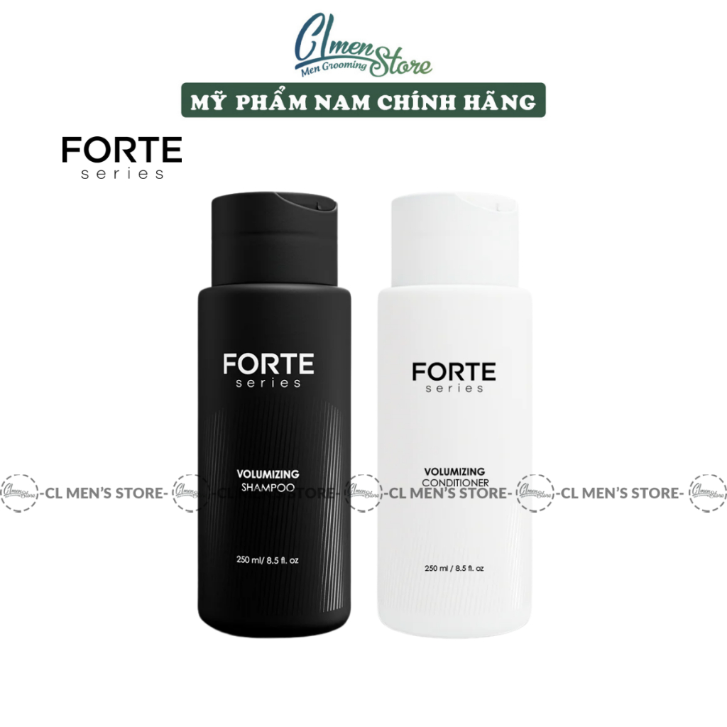 Dầu Gội và Dầu Xả Tăng Phồng Forte Series Volumizing Shampoo & Conditioner - 250ml