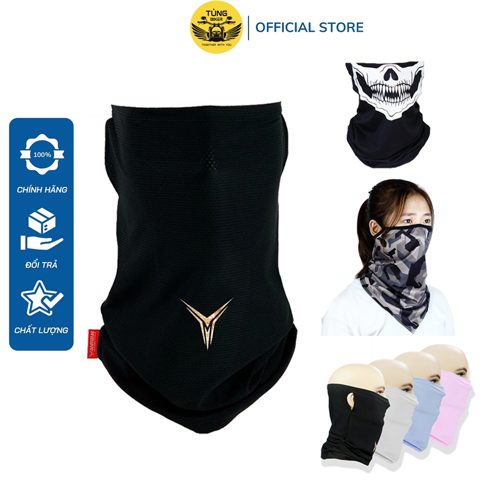 Khăn Đa Năng Chống Nắng, Gió Bụi Thay Khẩu Trang Đi Phượt Jarvan Tiện Dụng (3 Mẫu)