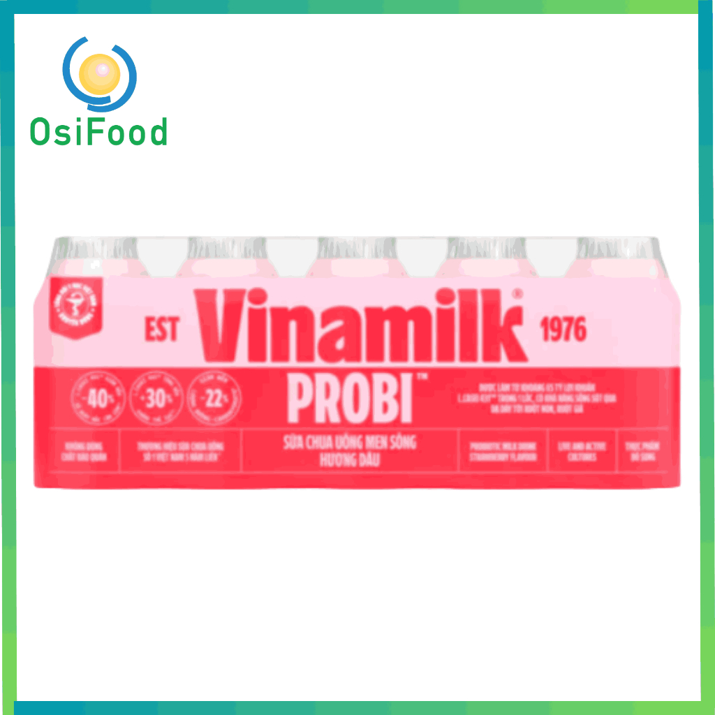 Sữa chua uống Vinamilk Probi dâu 5x65ml