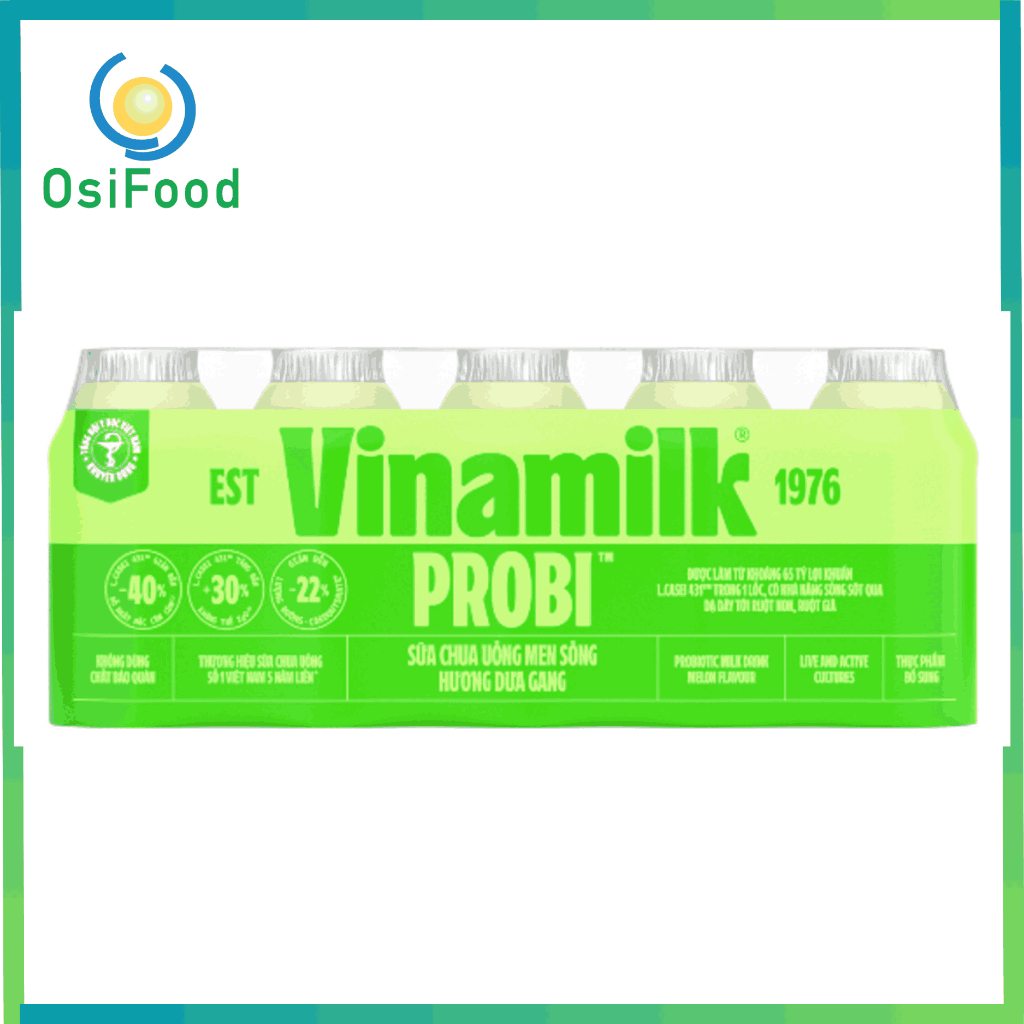 Sữa chua uống Vinamilk Probi dưa gang 5x65ml