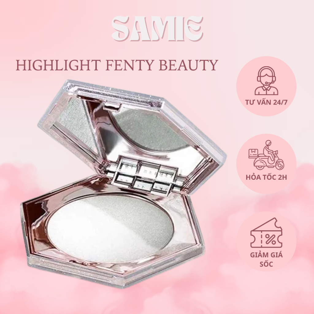 Phấn highlight Fenty Beauty Phấn bắt sáng Fenty Beauty Diamond Bomb Phấn nhũ toàn thân - Samie.Cosme