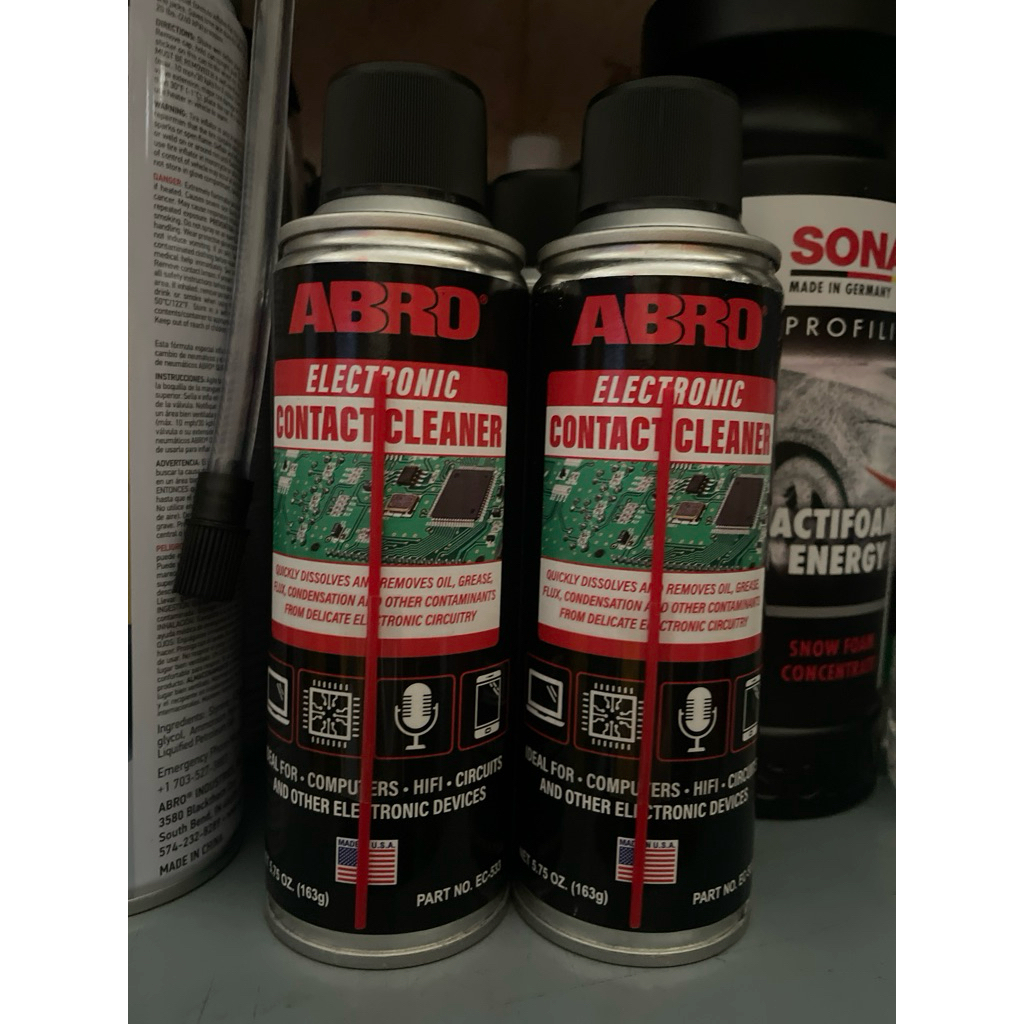 Dung Dịch Vệ Sinh Tiếp Điểm Điện Tử ABRO ELECTRONIC CONTACT CLEANER EC-533  USA