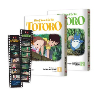  Truyện tranh Hàng xóm của tôi Totoro - Tranh truyện màu - Tập 1 2 - Tặng kèm Photostrip - NXB Kim Đồng 