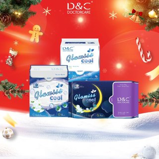  Combo băng vệ sinh Glamiss Cool toàn diện gồm 2 ban ngày 1 ban đêm 1 hàng ngày Doctor Care Hà Nội Store 