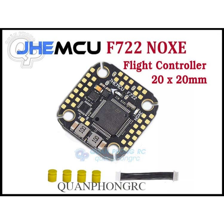 Mạch Cân Bằng JHEMCU F722 NOXE Flight Controller 3-6S 20x20mm