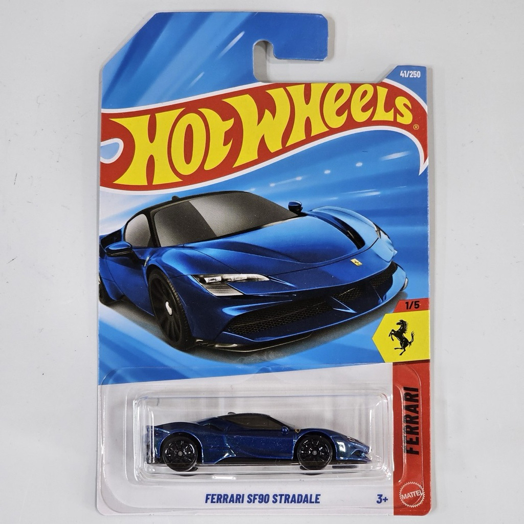 Hot wheels Ferrari SF90 Stradale - Blue