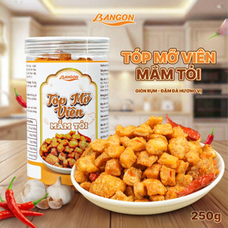  Tóp Mỡ Viên Mắm Tỏi Ba Ngon Food Hũ Pet 250G 
