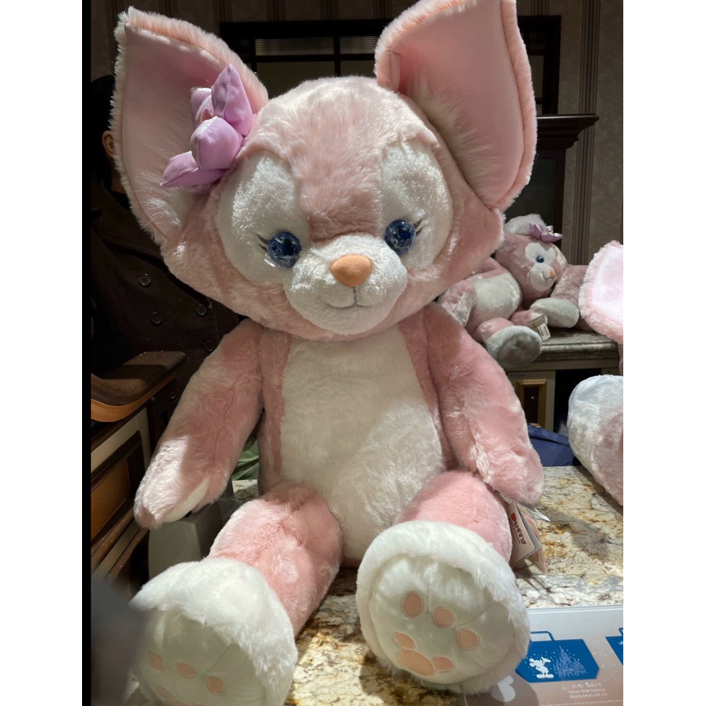 gấu bông linabell to . gấu linabell 130cm (100% authentic). không có đồ của disney hong kong
