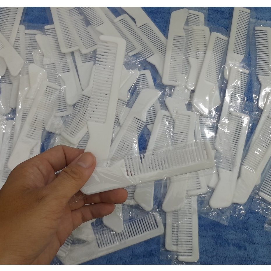 50 cây lược dùng trong khách sạn nhà nghỉ bỏ túi tiện lợi (MÀU TRẮNG)