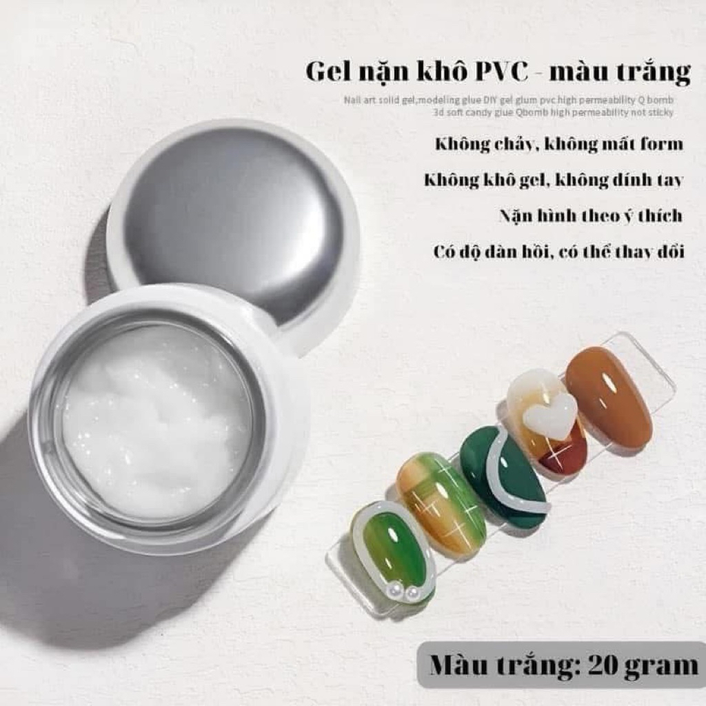 Gel nặn annies , nặn hoa khô định hình