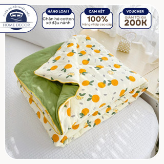  Chăn hè cotton xơ đậu nành trần bông nhập khẩu loại 1 chăn mền đũi xơ đậu nành mềm mịn thoáng mát kích thước 2mx2m3 