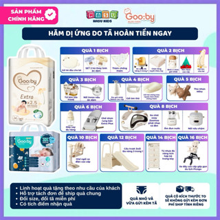   QUÀ MỚI NHẤT THÁNG 10 Tã Bỉm Gooby Hàn Quốc Cao Cấp size dán quần NB70 S56 M46 L56 XL52 XXL48 cho bé từ 6kg-24kg 
