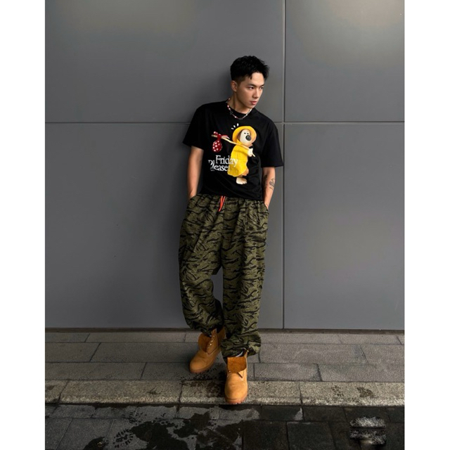 Tiger Camo Pants Phong Cách Nhật - Hàn .