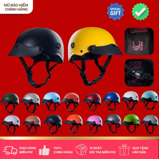 NÓN BẢO HIỂM CÓ LỖ THÔNG GIÓ 18 MÀU NHƯ HÌNH