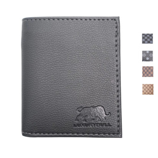 Ví da nam nhiều màu, Ví da caro dáng đứng 3 ngăn đủ mẫu V2