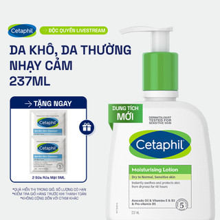   LIVE  Sữa dưỡng ẩm dịu lành cho da nhạy cảm CETAPHIL MOISTURIZING LOTION 237ML 