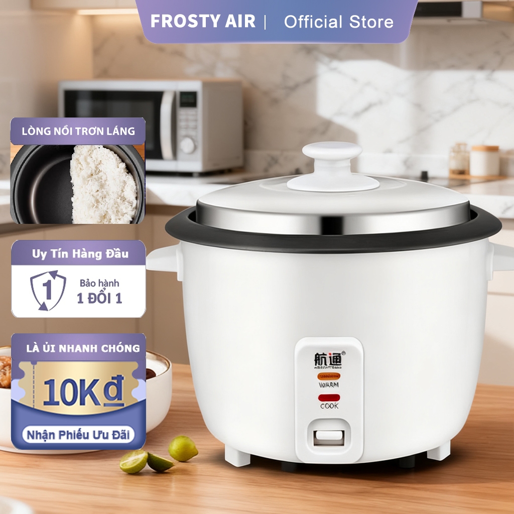 Nồi cơm điện dày 6-8L lớn Nồi chống dính 1300W công suất lớn thương mại nhà hàng 1-10 người