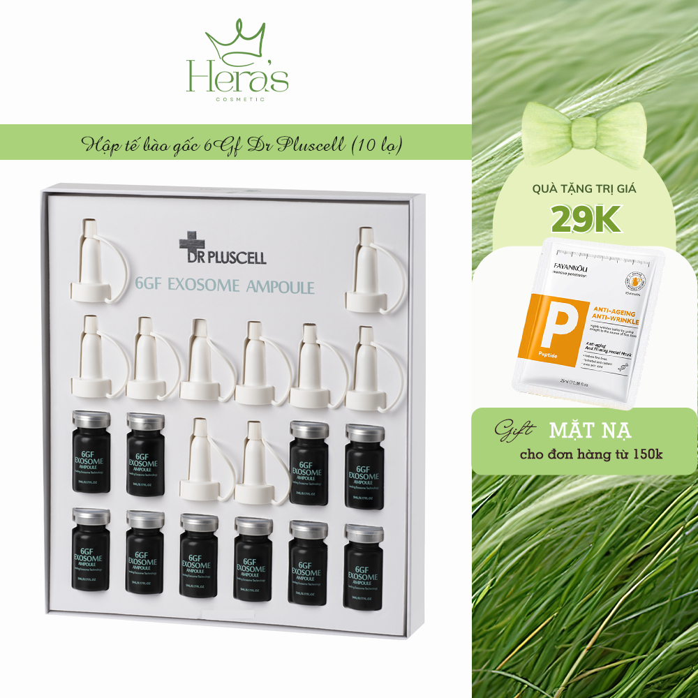 Hộp tế bào gốc 6GF EXOSOME Dr pluscell _ 10 lọ / 8ml